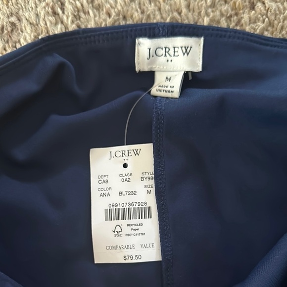 NWT Jcrew navy skort - Picture 2 of 4